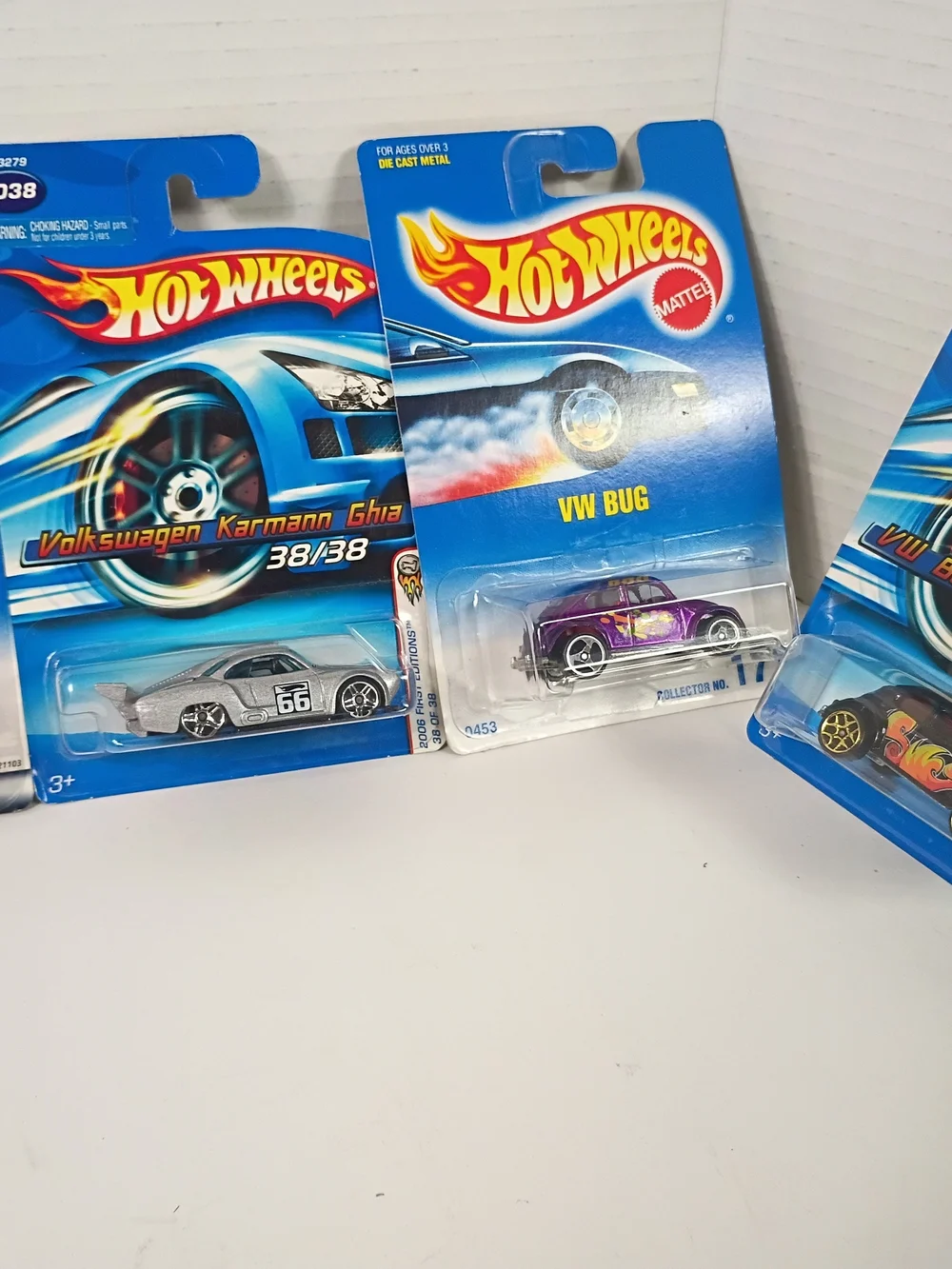 7 Hot Wheels Beatles Volkswagen Bran New